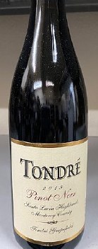 Tondre 2019 Tondre Grapefield Pinot Noir